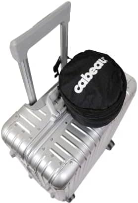 Cabeau Evolution Travel Neck Pillow Bag Compact Carrying Case, Compresses Pillow to Half its Original Size - Quick-Release Clasp Attaches to Luggage, Backpacks, and Purses