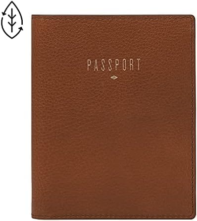 Fossil Women's Passport RFID Blocking Travel Passport Holder Case Wallet for Women