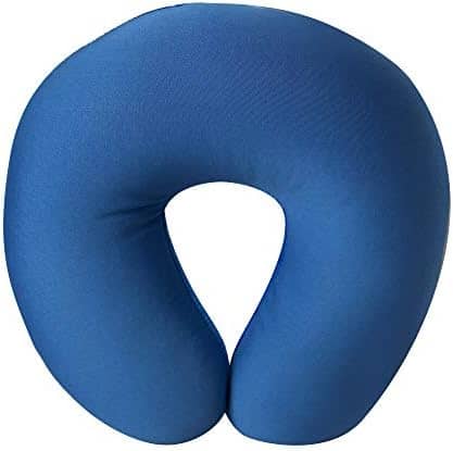Cloudz Kids Dual Comfort Microbead Travel Neck Pillow - Blue