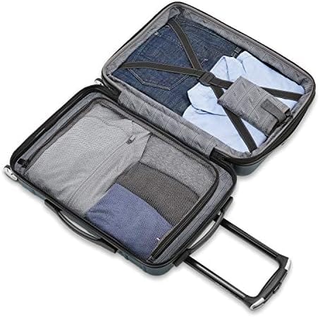 Samsonite Omni 2 Hardside Expandable Luggage with Spinner Wheels, Carry-On 20-Inch, Nova Teal