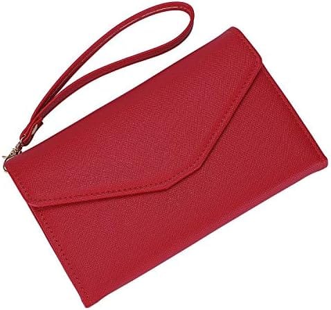 ZOPPEN Passport Holder Travel Wallet (Ver.5) for Women Rfid Blocking Multi-purpose Passport Cover Case Document Organizer Wrist Strap