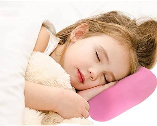 Microbead Pillows 15 X 8 Inch Cervical Neck Pillow Travel Pillows for Airplanes Sofa Pillows for Living Room Ergonomic Design Head Back Support Rest Cushion Car Seat Column Pillow for Home Office
