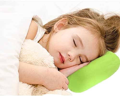 Microbead Pillows 15 X 8 Inch Pillows for Neck and Shoulder Pain Small Travel Pillow Sofa Pillows for Living Room Ergonomic Design Head Back Support Rest Cushion Car Seat Column Pillow for Home Office