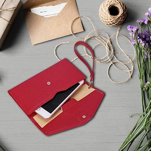 ZOPPEN Passport Holder Travel Wallet (Ver.5) for Women Rfid Blocking Multi-purpose Passport Cover Case Document Organizer Wrist Strap