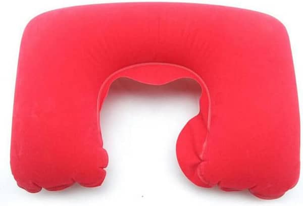1 PCS U-Shape Travel Pillow for Airplane Inflatable Neck Pillow Comfortable Sleep Pillows Travel Accessories